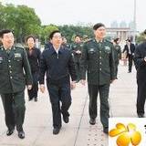 广西党政代表团与广州军区举行座谈会 张阳讲话